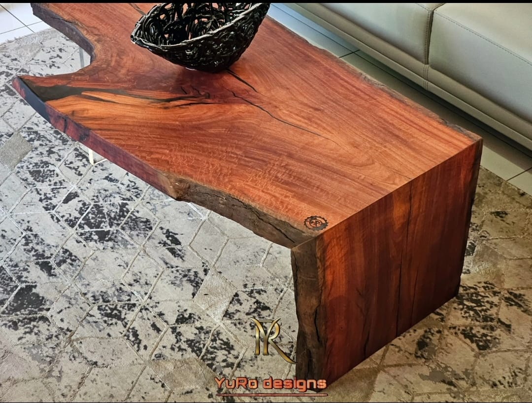 Live edge waterfall coffee