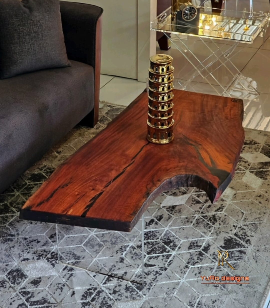 Live edge waterfall coffee