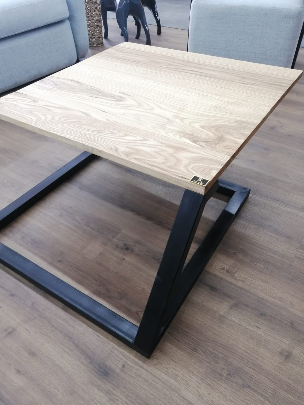 Slanted coffee table