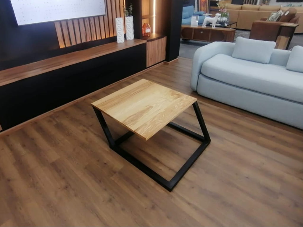 Slanted coffee table