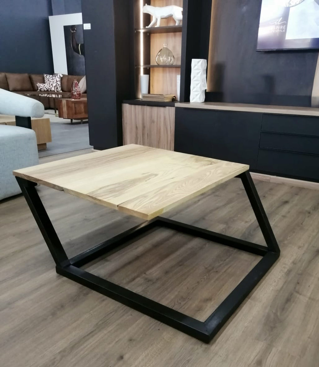 Slanted coffee table