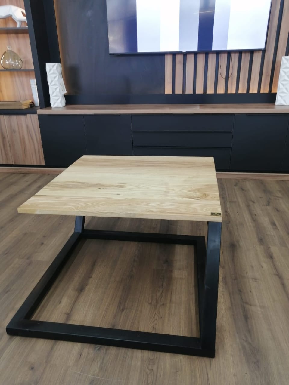 Slanted coffee table