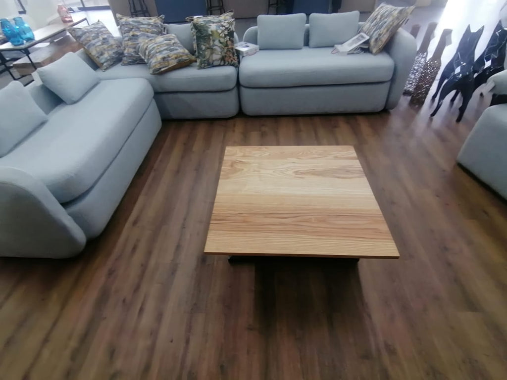 Slanted coffee table